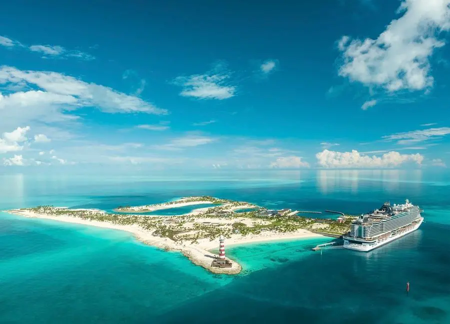 Ocean Cay Msc Marine Reserve, isola privata di Msc alle Bahamas. Photo Conrad Schutt