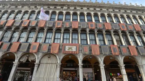 Le Procuratie Vecchie in piazza San Marco a Venezia