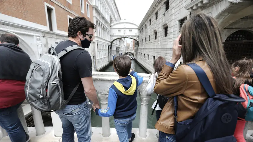 22/05/2021 Venezia, il ritorno dei turisti nella citta' dopo le riaperture.