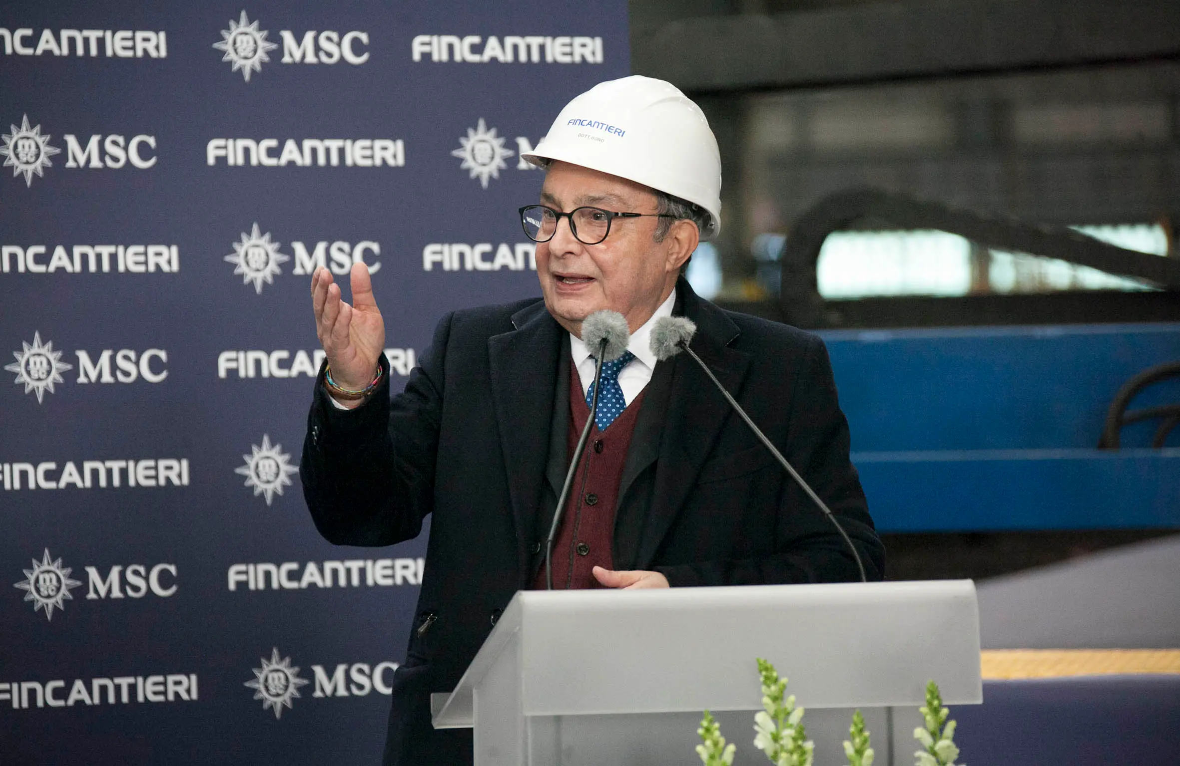 Giuseppe Bono, ad di Fincantieri