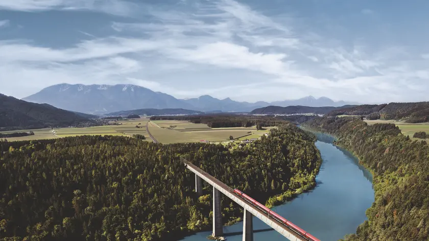 Ponte Jauntal. Foto: ÖBB/Zeppcam blaupapier
