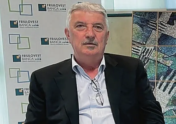 Lino Mian, presidente di Friulovest Banca