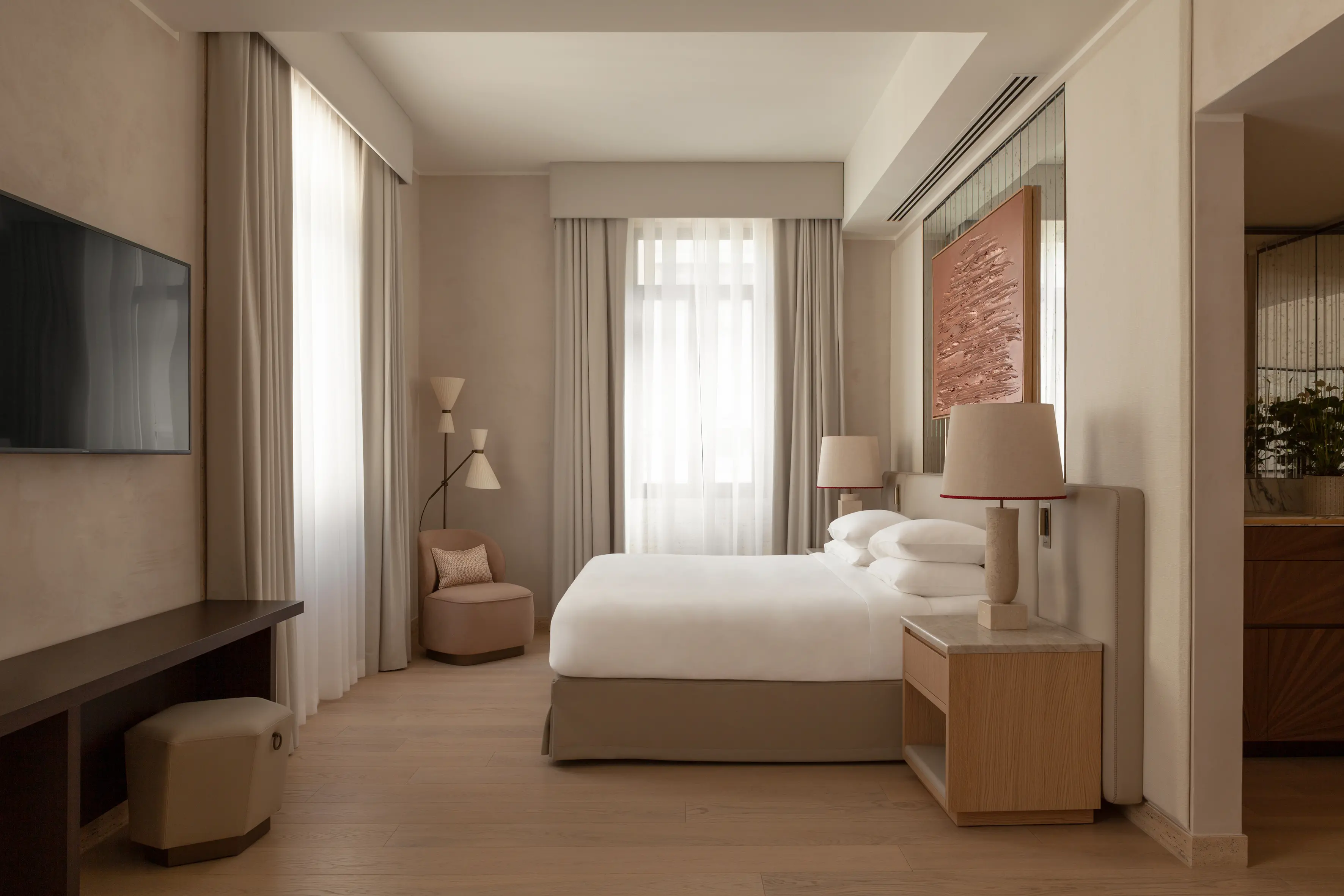Una junionr suite del Park Yatt a Milano