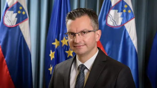 Il ministro della Difesa sloveno Marjan Šarec