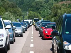 Traffico lungo l'autostrada A22 del Brennero