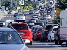 Traffico intenso alla periferia di Capodistria Archivio