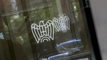 Logo sede di Confindustria, Roma 5 maggio 2017. ANSA/GIUSEPPE LAMI