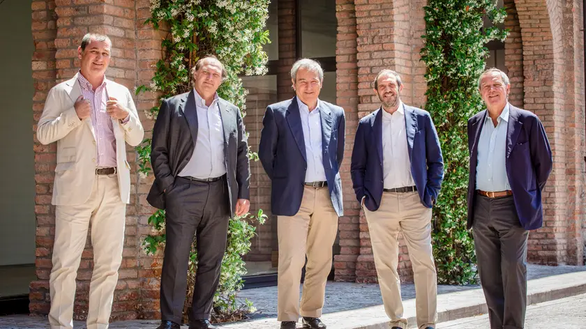 L'ad del gruppo Garofalo e i fratelli Marzotto