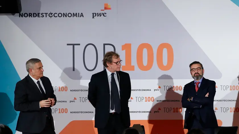 Brancoli, Marinese, Zagagnin, Possamai.Top 100 .Sede Confindustria Venezia.Mestre, 18/11/2021.Lorenzo Pòrcile.