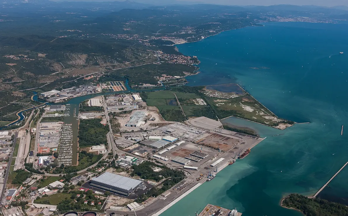 Veduta del Porto di Monfalcone