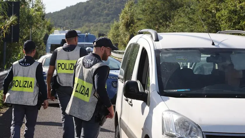 Lasorte Trieste 23/10/23 - Valico di Rabuiese, Controlli ai Confini