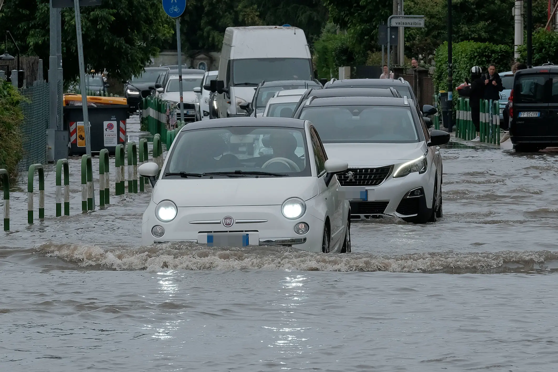 TOME-AGENZIA BIANCHI- PADOVA- MALTEMPO- NUBIFRAGIO- ALLAGAMENTI- VIA FABIANO E SEBASTIANO- ZONA BRUSEGANA .