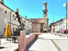 Piazza XXIV Maggio, l'eleganza e l'accoglienza di Cormons