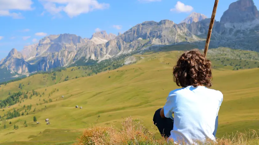 Branislava Teofanovic per il concorso "Belluno Meraviglia", dal monte Pore