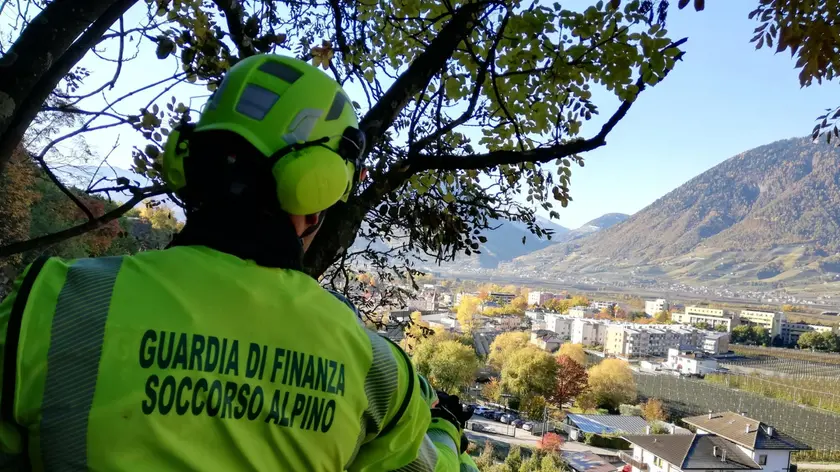 Soccorso alpino Guardia di finanza Alto Adige