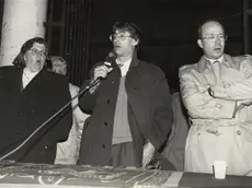 Marilena Marin, Umberto Bossi e Franco Rocchetta