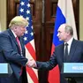 Luglio 2018: l’allora presidente Donald Trump incontra il presidente russo Vladimir Putin a Helsinki