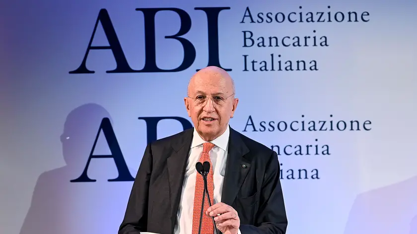 Il presidente dell ABI, Antonio Patuelli