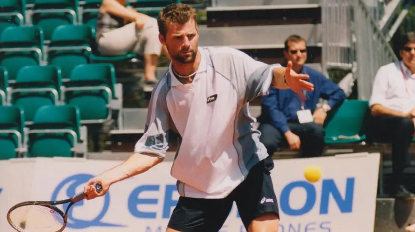 Il tennista Stefano Galvani