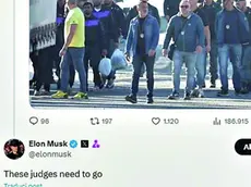 «Questi giudici devono andarsene»: ecco il post di Elon Musk su X