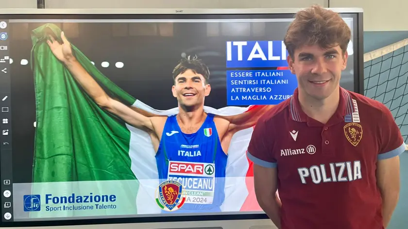 Catalin Tecuceanu, 25 anni è uno degli alfieri della nuova atletica italiana