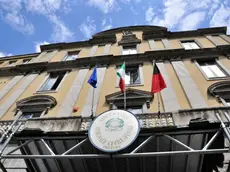 Il palazzo di giustizia di Aosta, sede del tribunale e della procura della Repubblica. Aosta, 22 maggio 2023. Credit: Thierry Pronesti