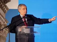 Il ministro degli Esteri Antonio Tajani durante l’evento Emapi “L’evoluzione del welfare dei professionisti”, presso l’Hotel Plaza, Roma, 14 novembre 2024, ANSA/VINCENZO LIVIERI