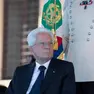 Il Presidente della Repubblica Sergio Mattarella durante la cerimonia di consegna delle Aquile di pilota militare a Lecce, 20 Settembre 2022. ANSA/UFFICIO STAMPA QUIRINALE/FRANCESCO AMMENDOLA +++ HO NO SALES - DITORIAL USE ONLY +++ o +++ ANSA PROVIDES ACCESS TO THIS HANDOUT PHOTO TO BE USED SOLELY TO ILLUSTRATE NEWS REPORTING OR COMMENTARY ON THE FACTS OR EVENTS DEPICTED IN THIS IMAGE; NO ARCHIVING; NO LICENSING +++NPK+++