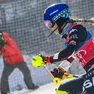 epaselect epa11723980 Mikaela Shiffrin of USA in action during the first round of the Women's Slalom race at the FIS Alpine Skiing World Cup, in Levi, Finland, 16 November 2024. The slalom race takes place on 16 and 17 November 2024. EPA/KIMMO BRANDT