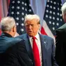 epa11718834 US President-elect Donald Trump (C) joins House Republicans for a meeting at the Hyatt Regency hotel in Washington, DC, USA, 13 November 2024. EPA/ALLISON ROBBERT / POOL