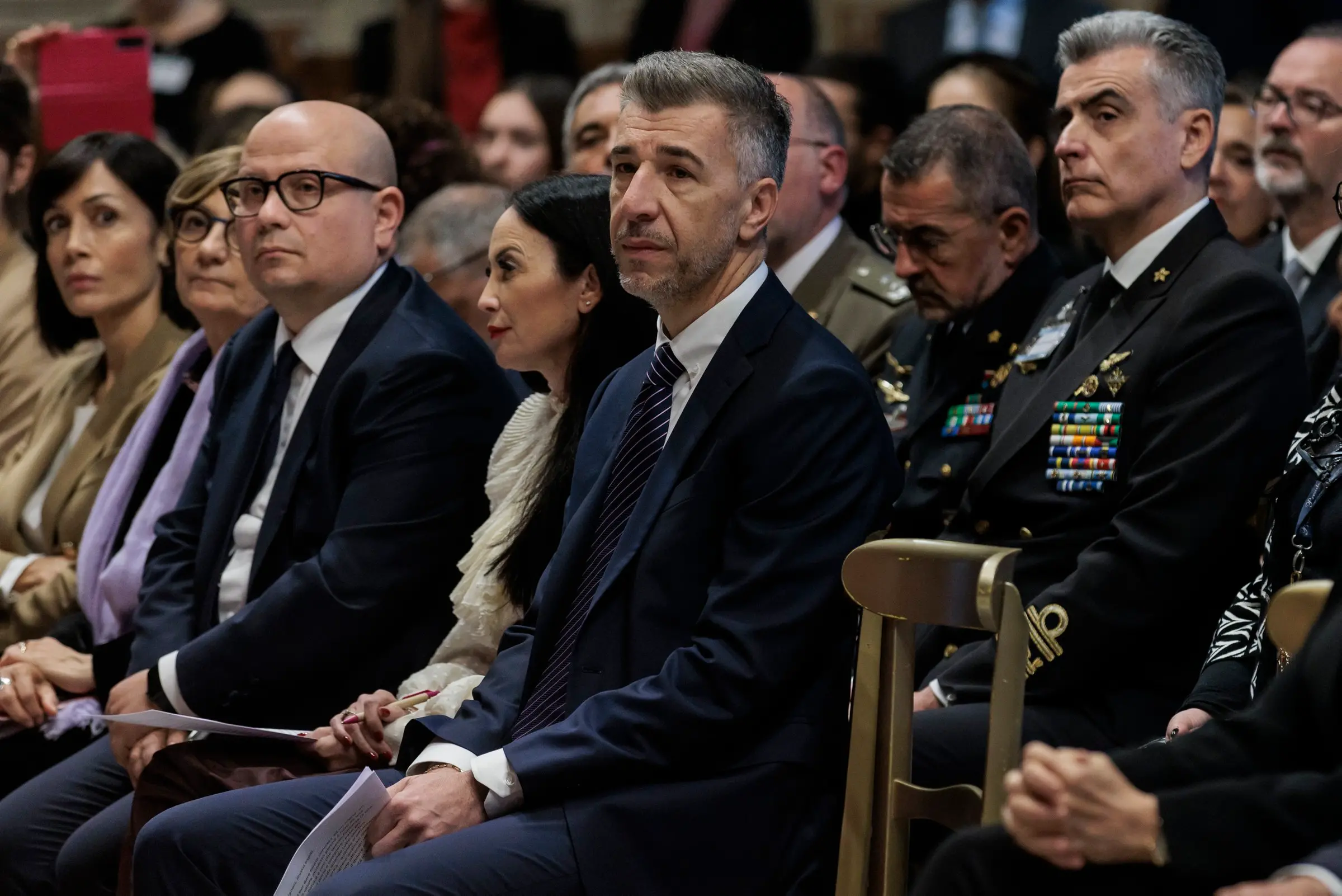 Gino Cecchettin alla presentazione della Fondazione nel nome della figlia