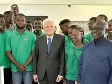 Sergio Mattarella all’inaugurazione dell’Academy in Ghana