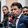 Il leader del Movimento 5 Stelle Giuseppe Conte