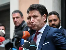 Il leader del Movimento 5 Stelle Giuseppe Conte