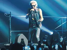 Luciano Ligabue in concerto durante il suo ''Dedicato a Noi Indoor Tour 2023''