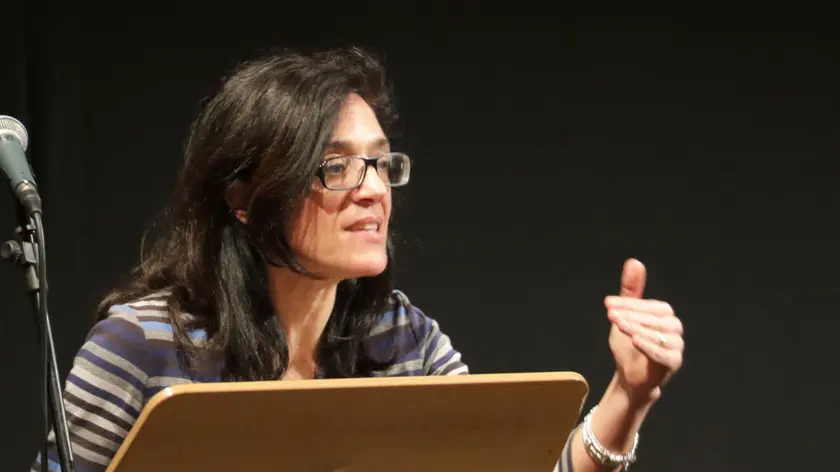 La docente di Filosofia Michela Marzano al Teatro Verdi