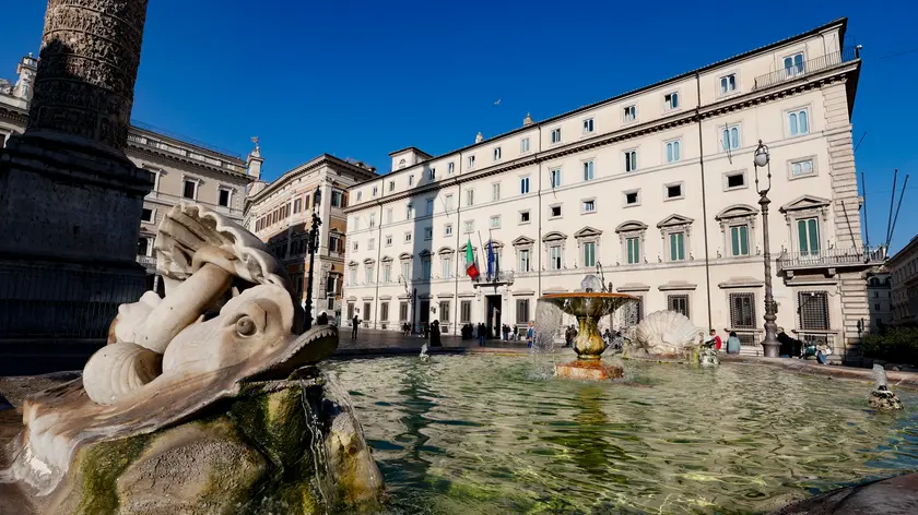 Incontro tra Governo e sindacati a Palazzo Chigi sulla manovra economica, Roma, 11 novembre 2024. ANSA/FABIO FRUSTACI