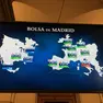 epa09783543 A screen displays a map with several European and American indexes shortly after the opening of the trading day at Madrid's Stock Exchange Market, Spain, 25 February 2022. The index IBEX 35 rose by 0.53 percent at the opening of the trading session to reach 8,242.40 points amid Russian-Ukraininan conflict. EPA/Vega Alonso del Val