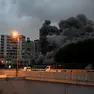 epa11740080 Smoke rises following an Israeli airstrike on the Tayouneh area in southern Beirut, Lebanon, 25 November 2024. According to the Lebanese Ministry of Health, more than 3,700 people have been killed and more than 15,600 others injured in Lebanon since the escalation in hostilities between Israel and Hezbollah. EPA/WAEL HAMZEH