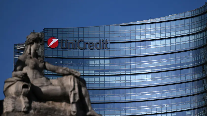 La Torre di UniCredit in piazza Gae Aulenti a Milano