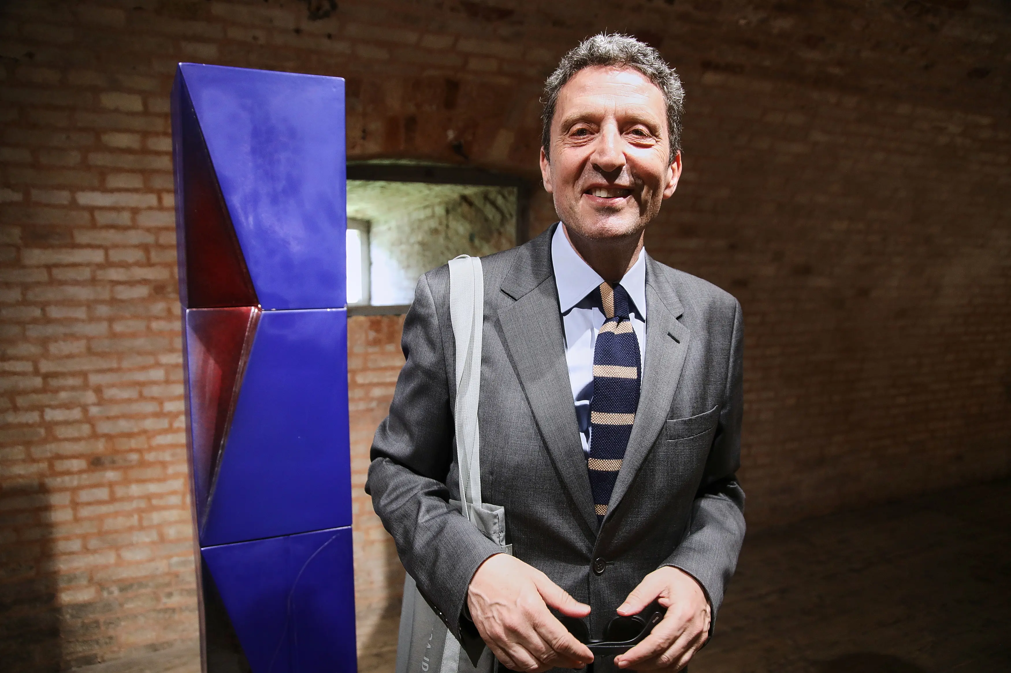 Il presidente della Biennale, Pietrangelo Buttafuoco
