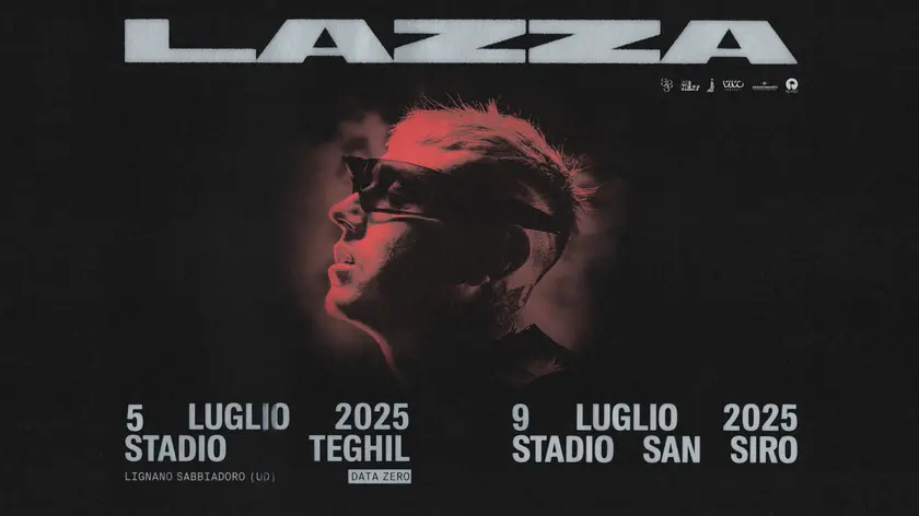 A Lignano Sabbiadoro la Data Zero del tour 2025 del rapper Lazza