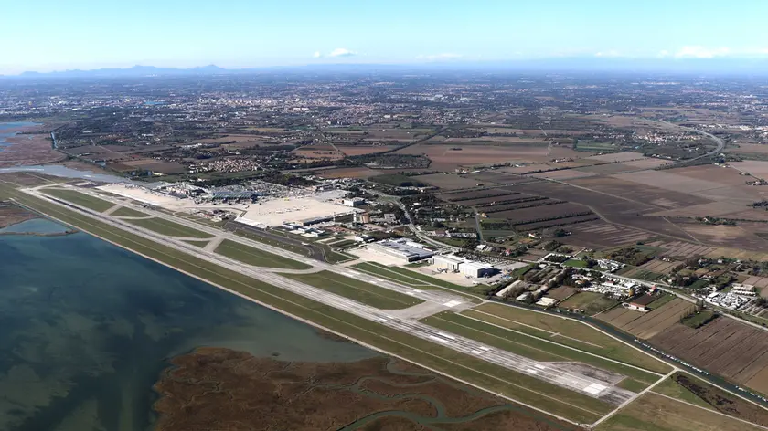 Un'immagine dell'aeroporto di Venezia