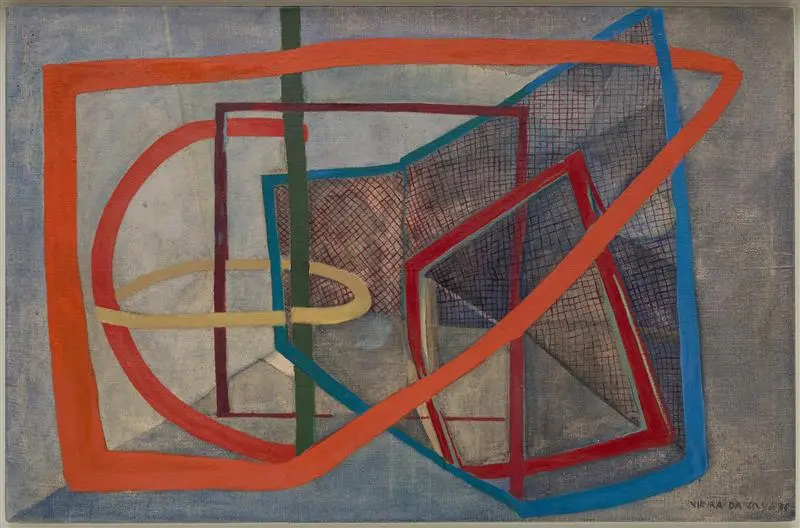 “Composition” di Vieira da Silva, 1936