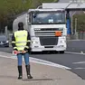 Alcuni controlli della polizia in autostrada