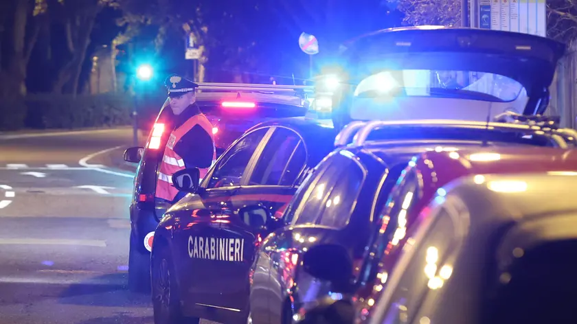 I carabinieri impegnati in alcuni controlli notturni