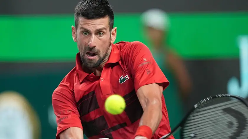 La star del tennis mondiale Novak Djokovic