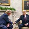 Il presidente Biden riceve il presidente eletto Trump nello Studio Ovale della Casa Bianca