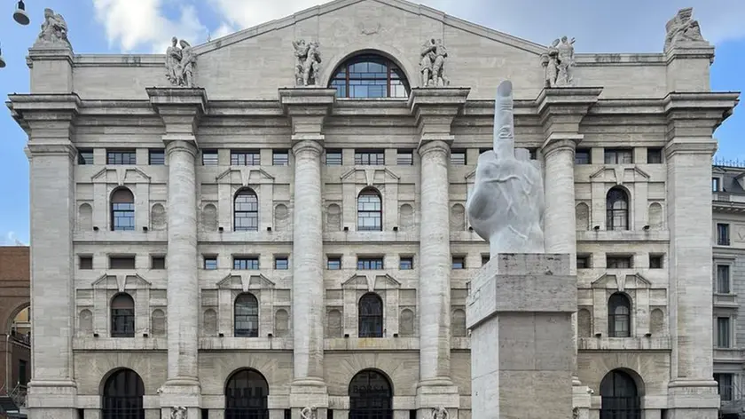 Il Palazzo della Borsa a Milano