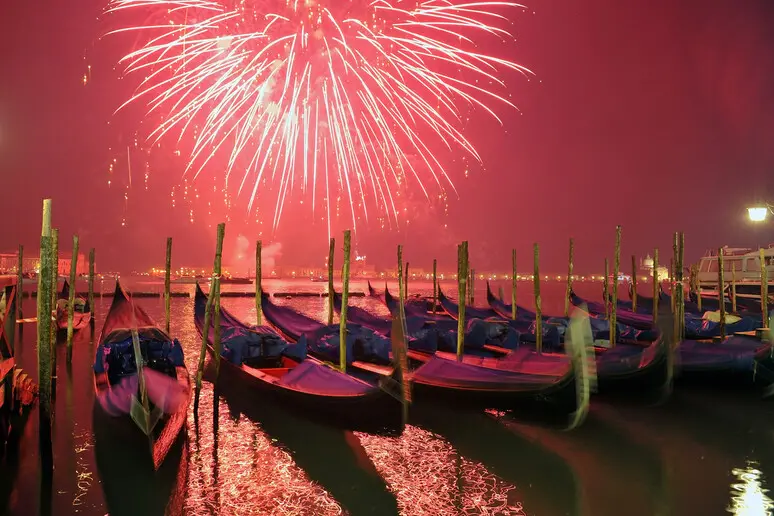 Fuochi d'artificio a Venezia